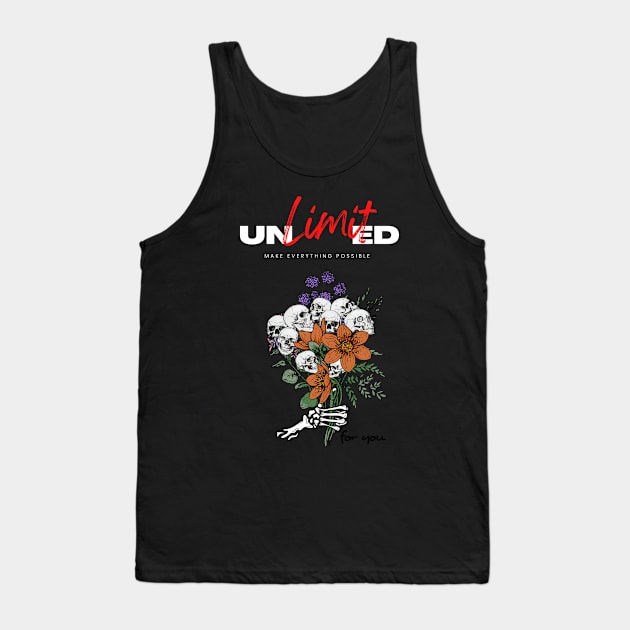 Unlimited funny t-shirt Tank Top by Funnysart